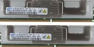 4GB 2RX4 PC2-5300F DDR2 server ram