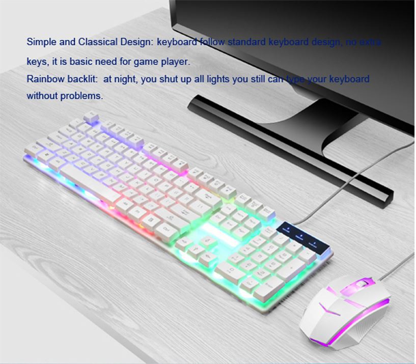 Wired Gaming Keyboard And Mouse Combo For Esport fearture 6