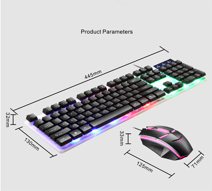 Wired Gaming Keyboard And Mouse Combo For Esport fearture 7