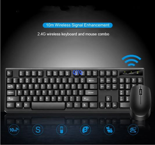 keyboard and mouse combo wireless 1