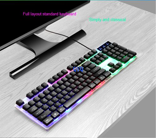 rainbow backlight game keyboard 4