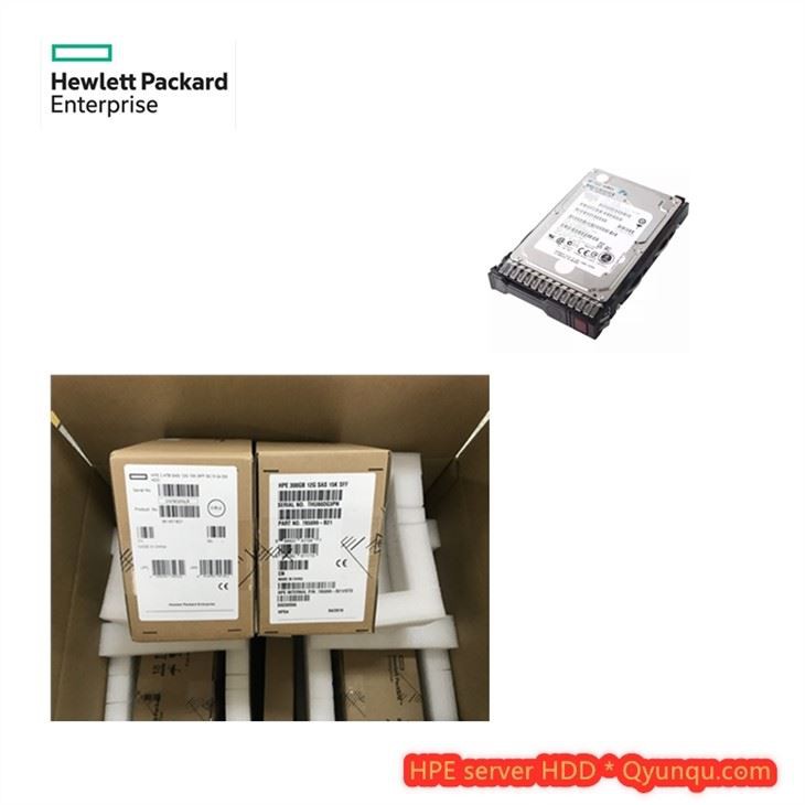 全新的内部硬盘驱动器库存正版Hpe Sas 4tb 12g 7.2K 3.5英寸G8 G9硬盘