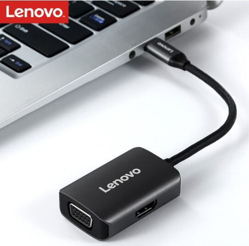 电脑音频集线器联想正版USB到USB3.0 VGA